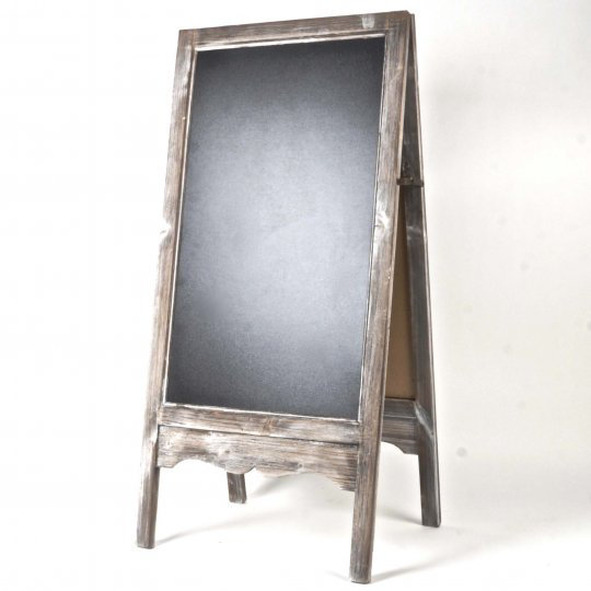 Tableau noir en position libre