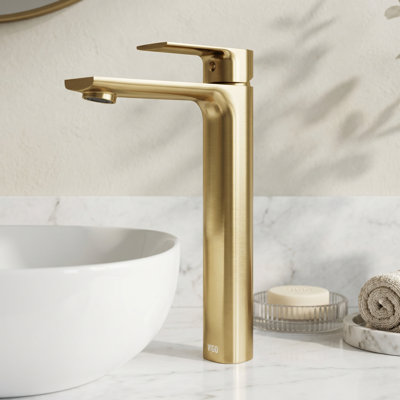 Norfolk 11" H Single Handle Vessel Sink Bathroom Faucet