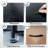 4 Drawer Dresser for Bedroom, Narrow Chest of Drawers, Wooden Top and Study Iron Frame 18"x37.5"-(WxH)
