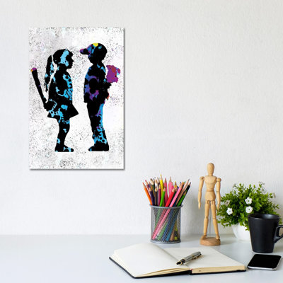 Boy & Girl by Streetsky - Graphic Art Print