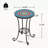 Zaire Ceramic Top Side Table