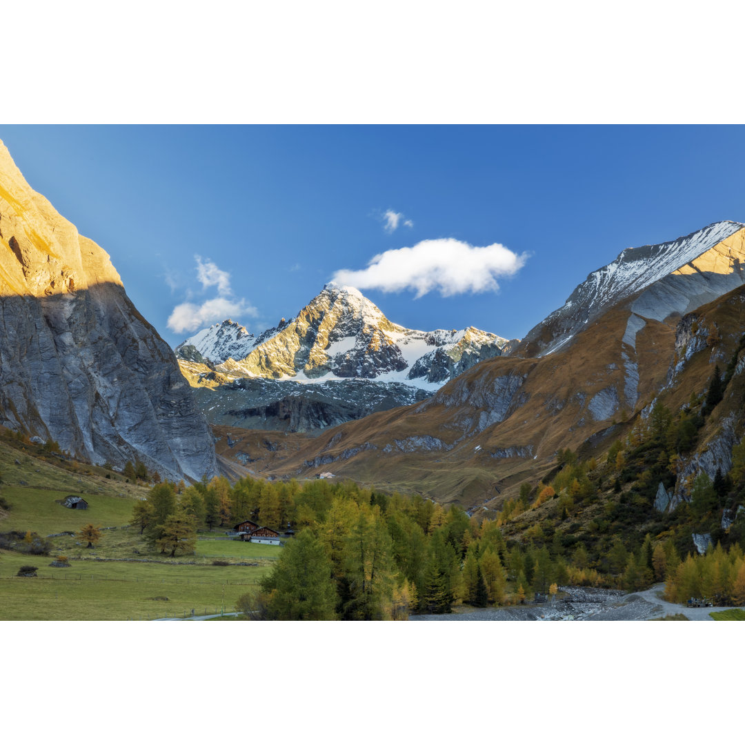 Großglockner Alpenglühen - Druck