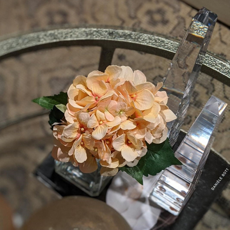Kasmin Glass Cocktail Table, Silver