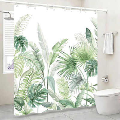 Rideau de douche Tropical