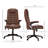 Comfortable Vibration Massage Office Chair With Heating And Adjustable Features For Enhanced Productivity