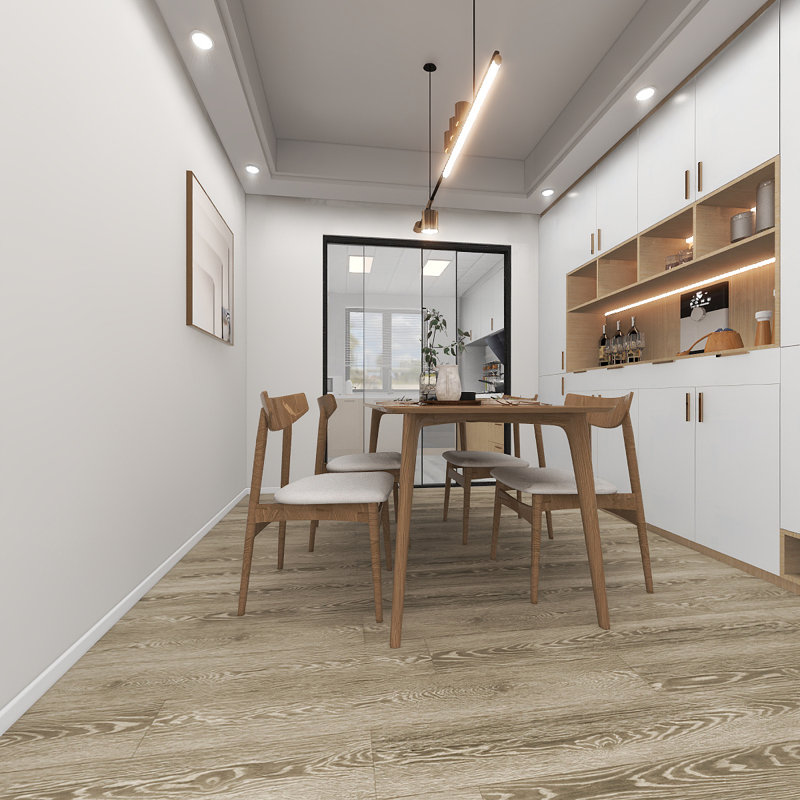 Dura-PRO 22 mil, revêtement de sol SPC à clic, bois d'automne de 6,5 mm, Bosco De Spiaggia