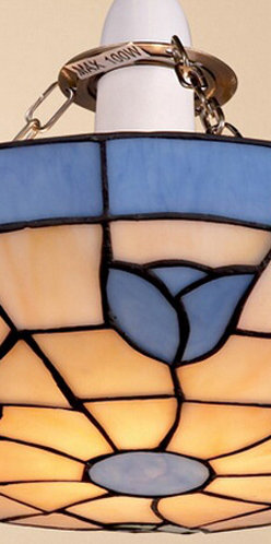 Stony Creek Glass Semi Flush Mount