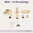 Bathroom Faucet - Brushed Gold Waterfall Single Handle With Deck Plate & Overflow Pop Up Drain Constancy-121598762