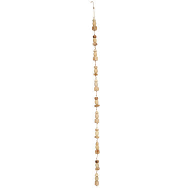 Ash & Hart Floral Wood Novelty Garland Garland & Reviews