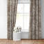Country Lane Toile  Natural Cotton Grommet Top Drapery Panel Set of 2-1828347606