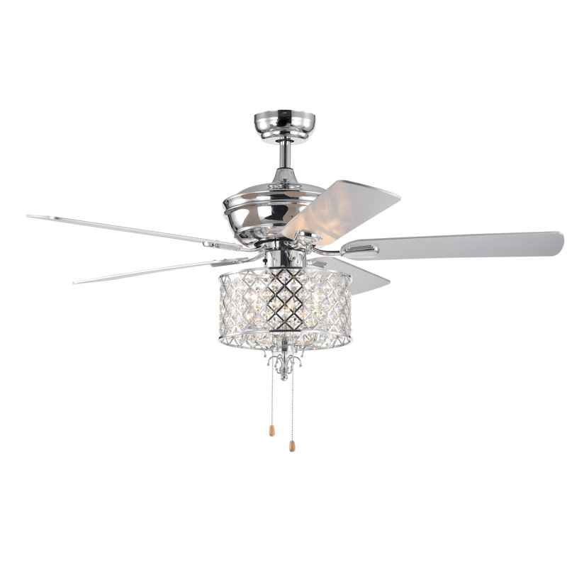 Sidonie 52'' Ceiling Fan with Light Kit