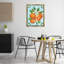 «Botanical Citrus Oranges Floater», art mural par Sarah Waldron Kimball-1044523497-1044523502