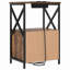 Bedside Cabinet With Charging Station With Drawer-1999001556