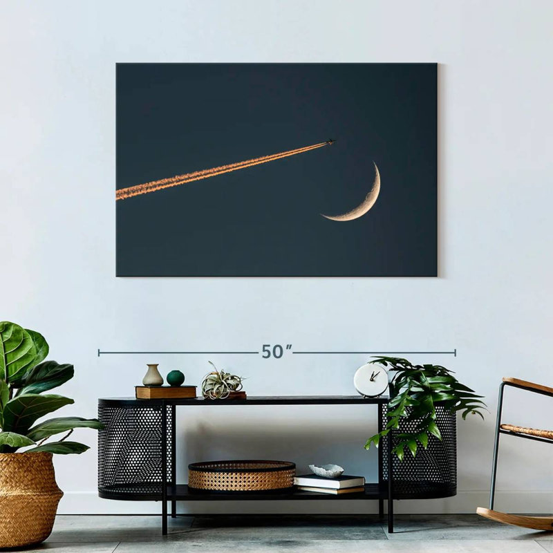 Oberle Nighttime Plane Flight, 30" H x 45" W