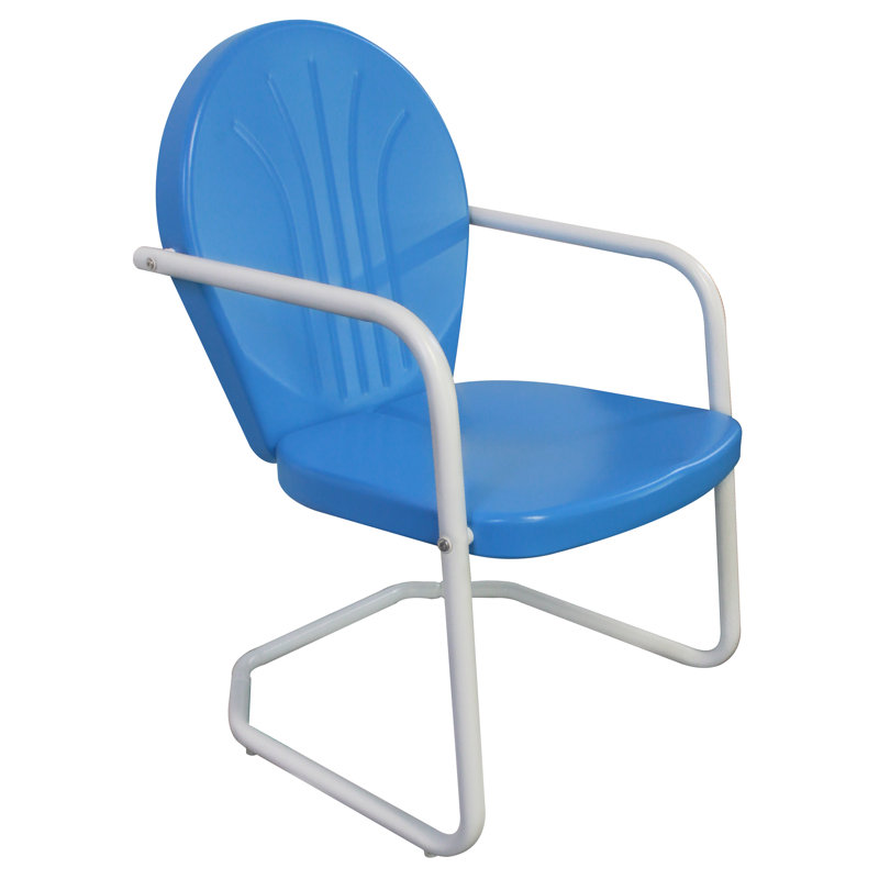 Adewale Stainless Steel Outdoor Dining Armchair