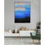 Misty bleu, reproduction sur toile tendue-22947341