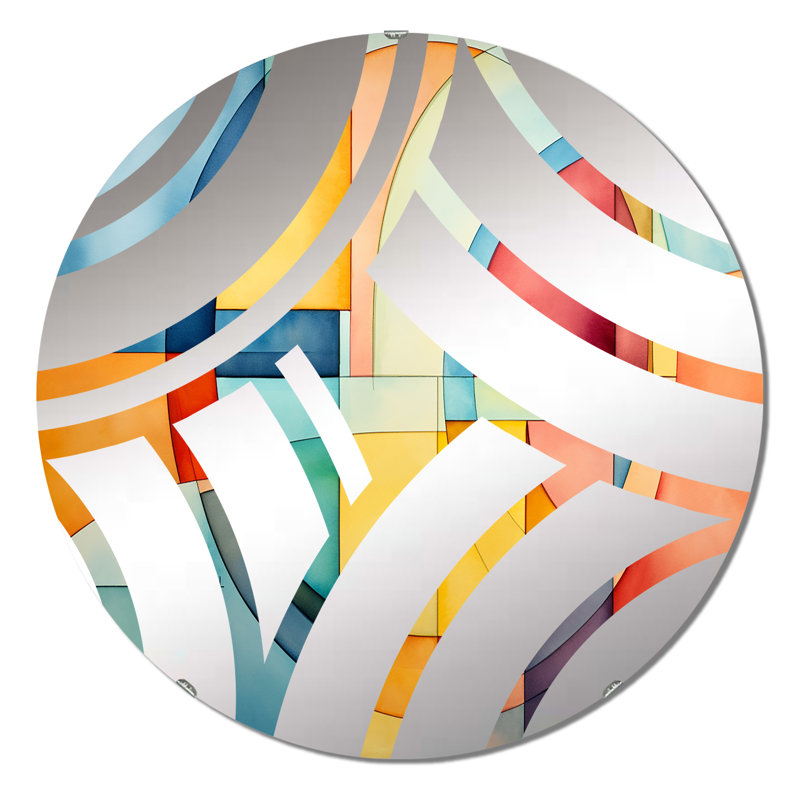 Miroir décoratif Kasity, 31,4 po x 31,4 po