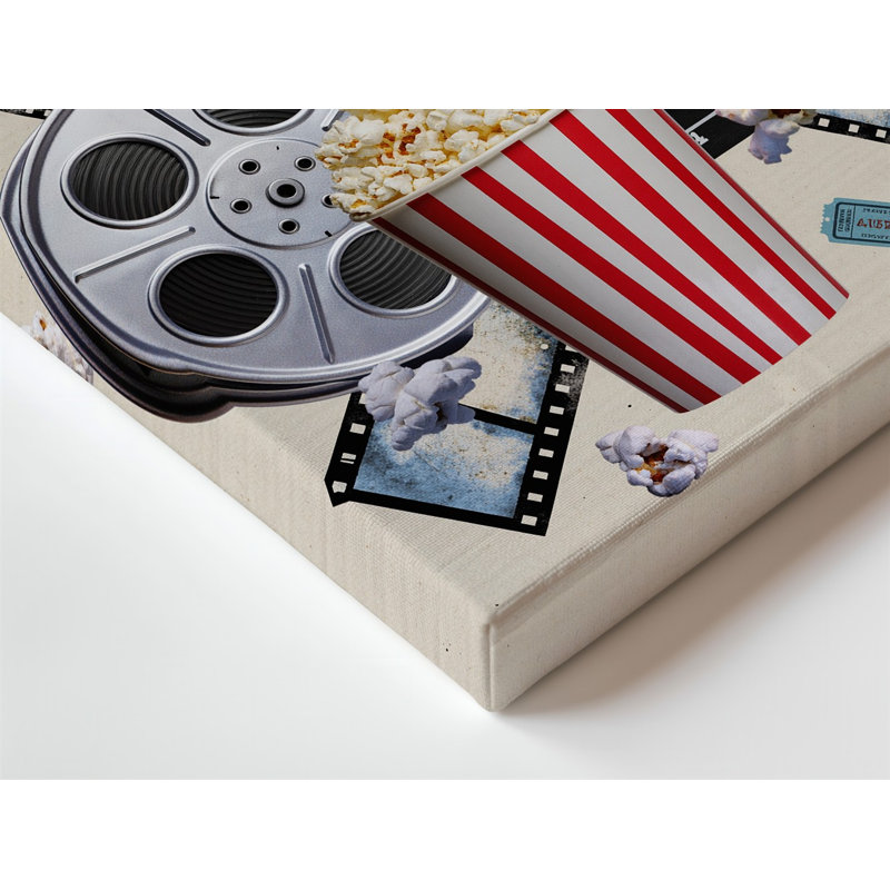 Reproduction d'art sur toile, "Collage cinématographique classique" avec art mural, H 20 po x l 20 po