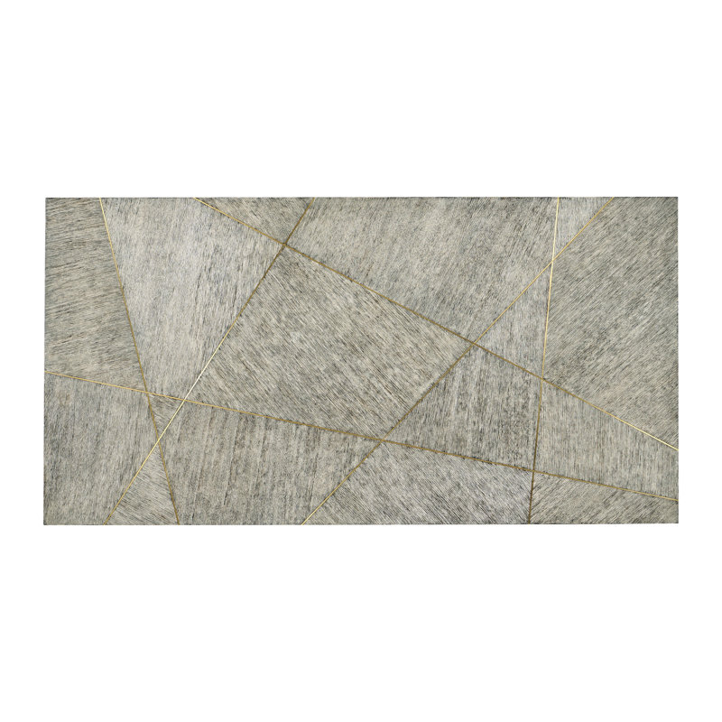 Geometric Dining Table, 44" W x 84" L