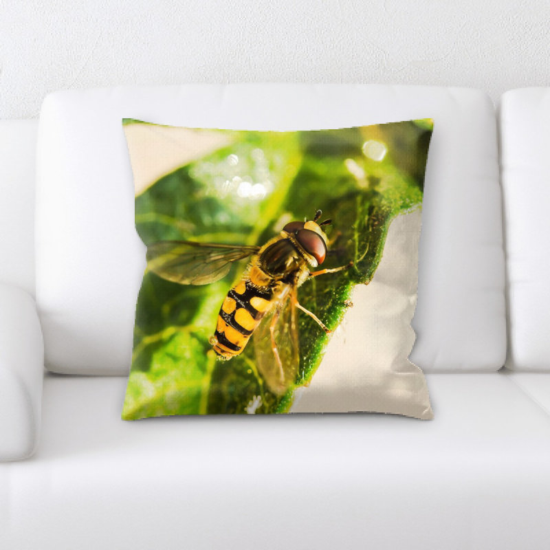 Microsuede Throw Pillow