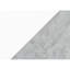 Classeur roulant pour le bureau, compartiments de rangement, stratifié de ciment blanc et gris, bureau de style moderne avec espace spacieux, stratifié