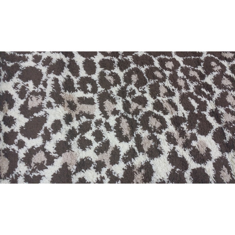 Tapis moderne Rue Bonhill Shag Leopard