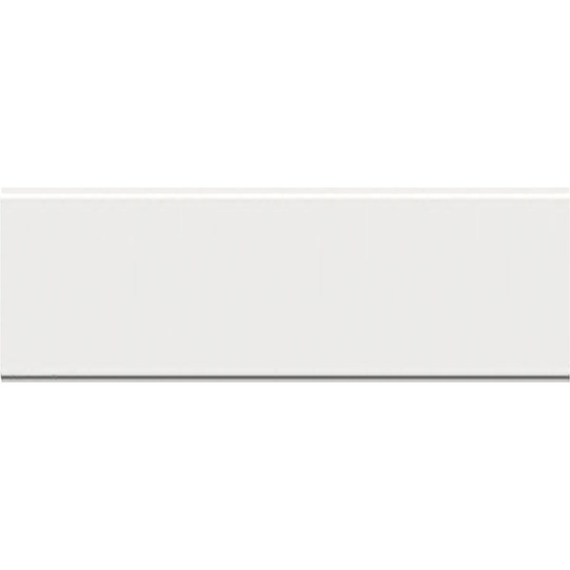 96" White PVC Stop Moulding for Doors and Windows