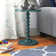 Anguilla Transitional Dia Round Pedestal End Table