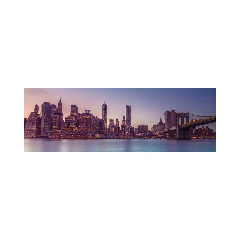 New York XXII by Assaf Frank - Wrapped Canvas Panoramic Print, 152.4 cm H x 50.8 cm W x 3.175 cm D