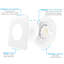4" LED Retrofit Recessed Lighting Kit