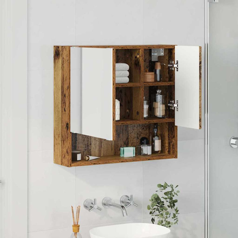 Bathroom Cabinet, Old Wood