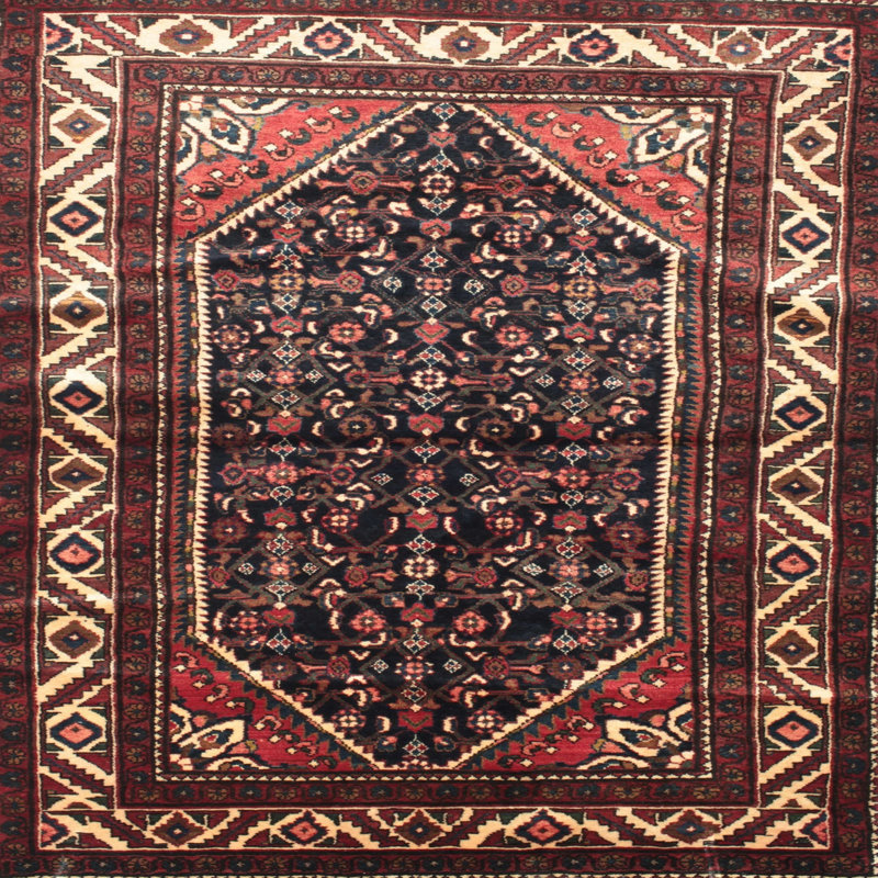 Tapis rouge à motif sud-ouest, Rectangle 5 pi x 7 pi