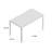 Reiner Glass Top Metal Base Dining Table-261986660