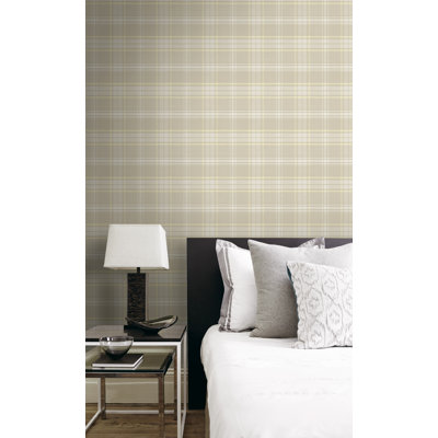 Coraine Plaid Double Roll