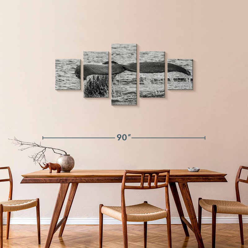 Alaskan Humpback Whale, 34" H x 74" W