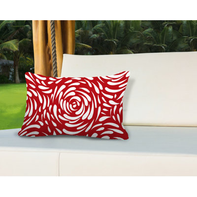 Outdoor Reversible Throw Pillow