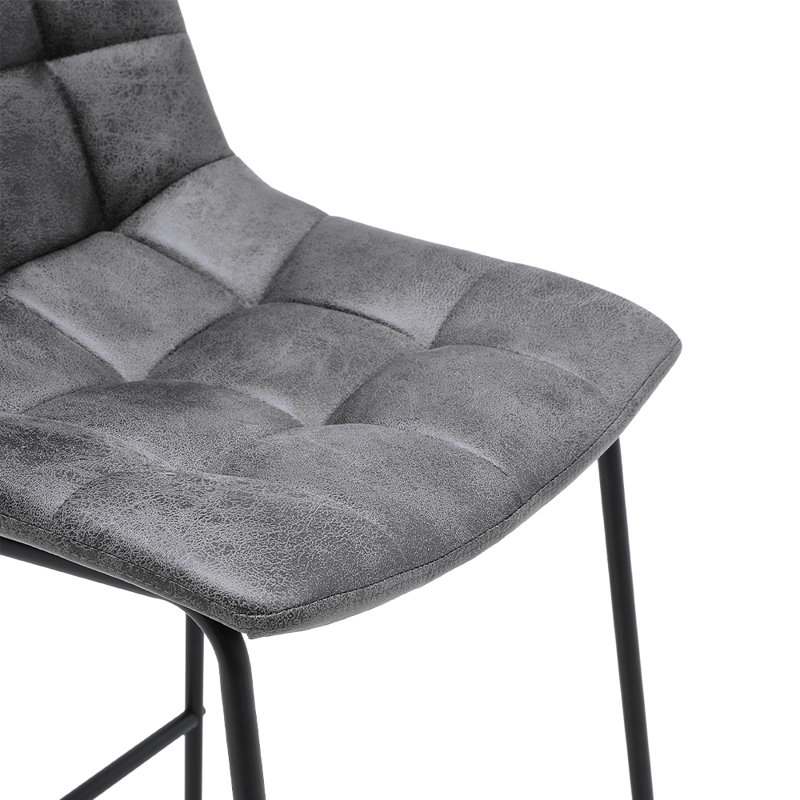 Annalicia Upholstered Counter Stool with Metal Frame