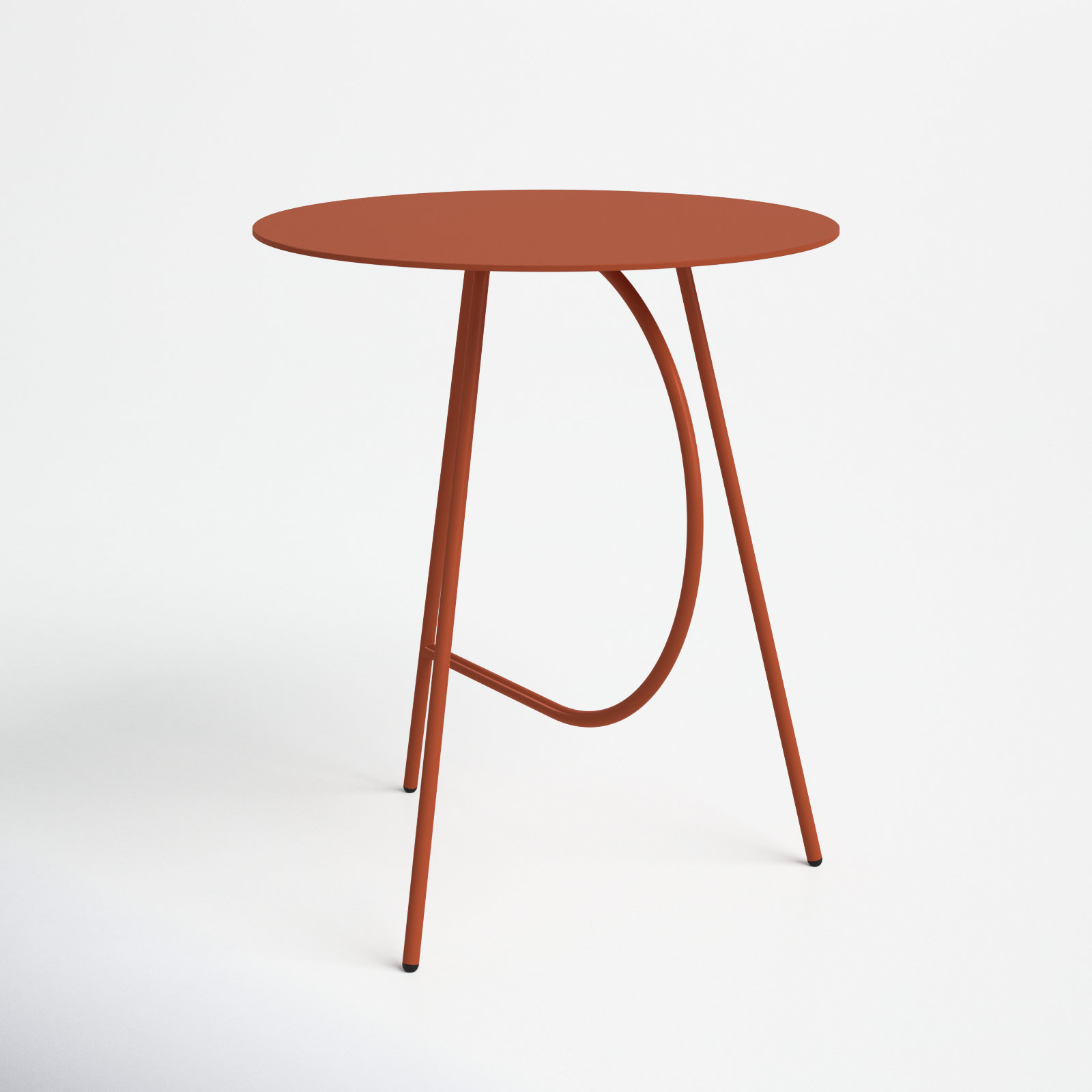 Abberton 18'' Outdoor Coffee Table, Copper Brown