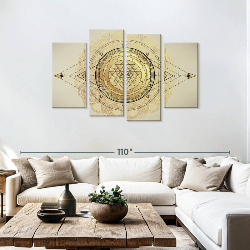 Adella sri Yantra, H 48 po x l 75 po