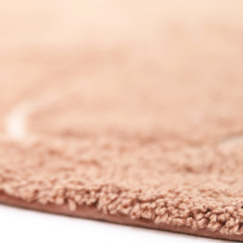 Cluck Hand Tufted Cotton Brown Rug