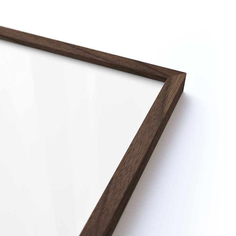 Wood Matte Picture Frame, Walnut, 18" W x 24" H