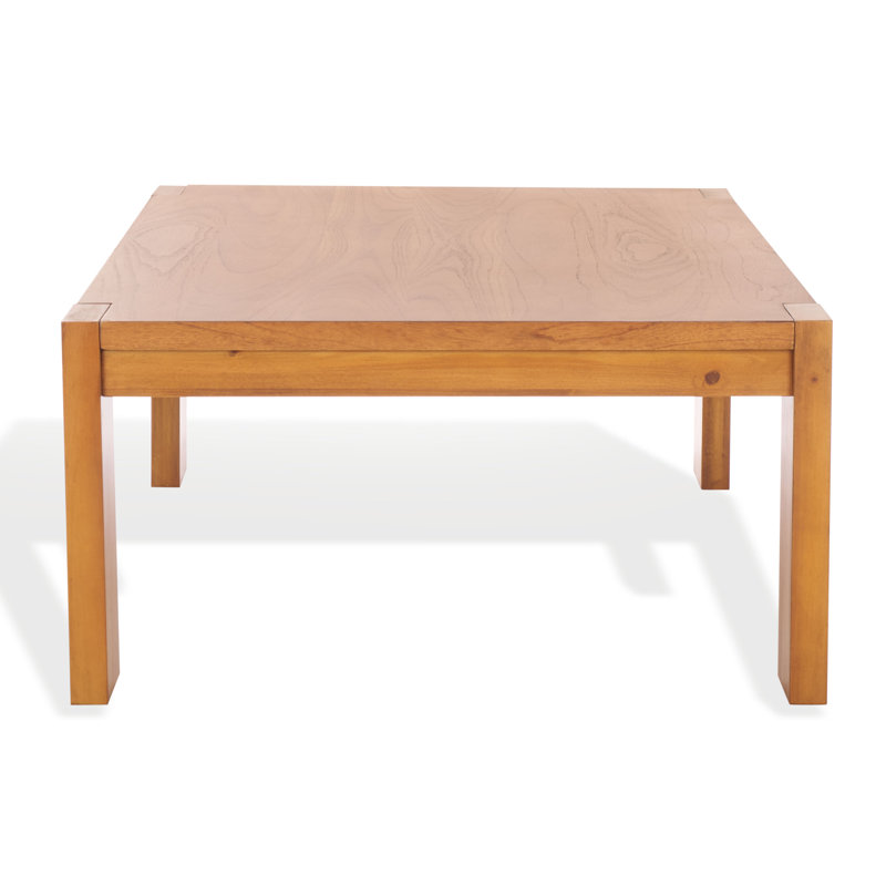 Nikole Rectangle Wood Coffee Table, Brown