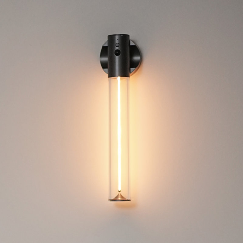 AUGE LIGHT Sensor Wall Mounted Sconce, Gray