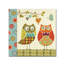 « hibou merveilleuse i », impression sur toile tendue-14744970