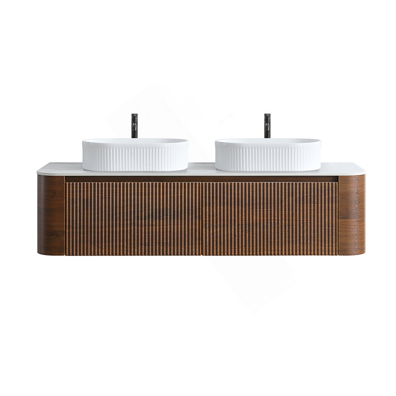 Double Sink Bathroom Vanity with Soft-Close Drawers