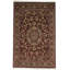 Canvello Hand Made Formal All Over Pakistan Tabriz Design Rug - 4'0'' X 6'2''