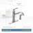 Belfield Single Handle Kitchen Faucet Duralock with Duralock™ and Supply Lines-15400354-15400355