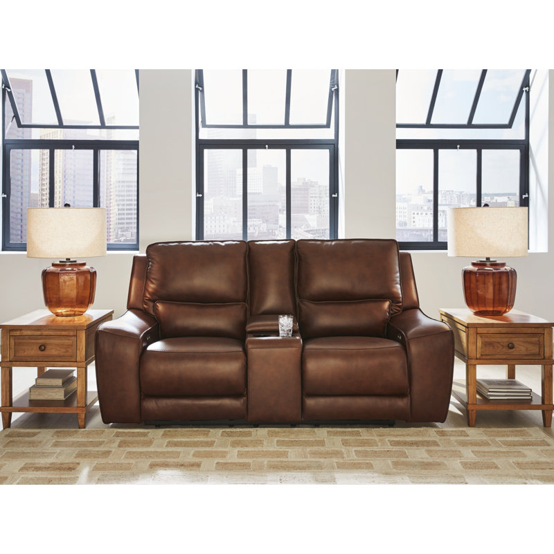 Causeuse inclinable électrique avec console Spear Hill