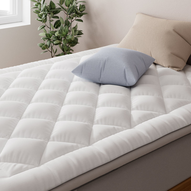 Dennett Fabric Mattress Topper, Double (4'6)