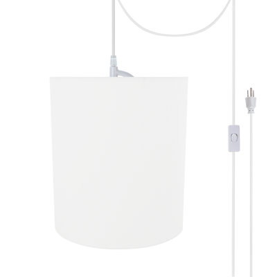 1 - Light White Single Pendant